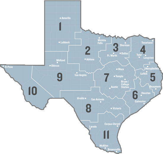 map_texas_region